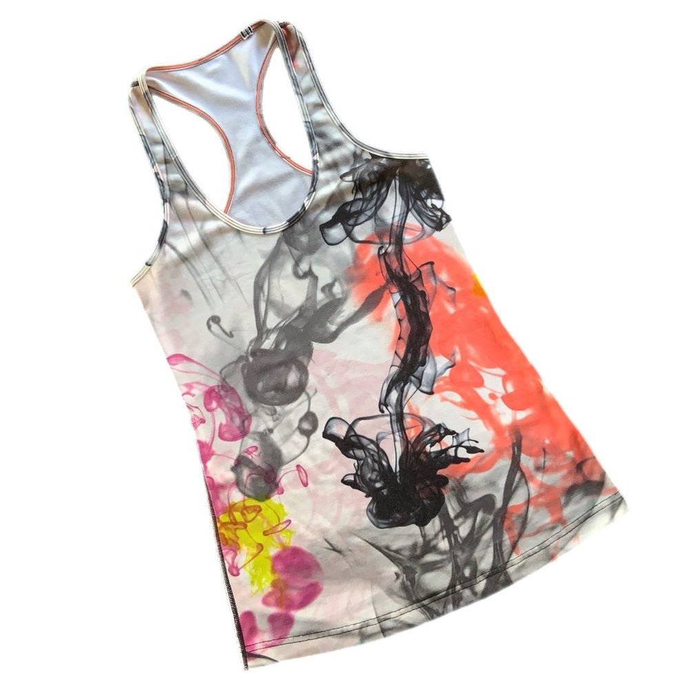 Rare Lululemon Cool Racerback Unicorn Tears Tank Top